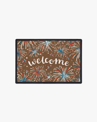 Welcome Fireworks Doormat | Ruggable