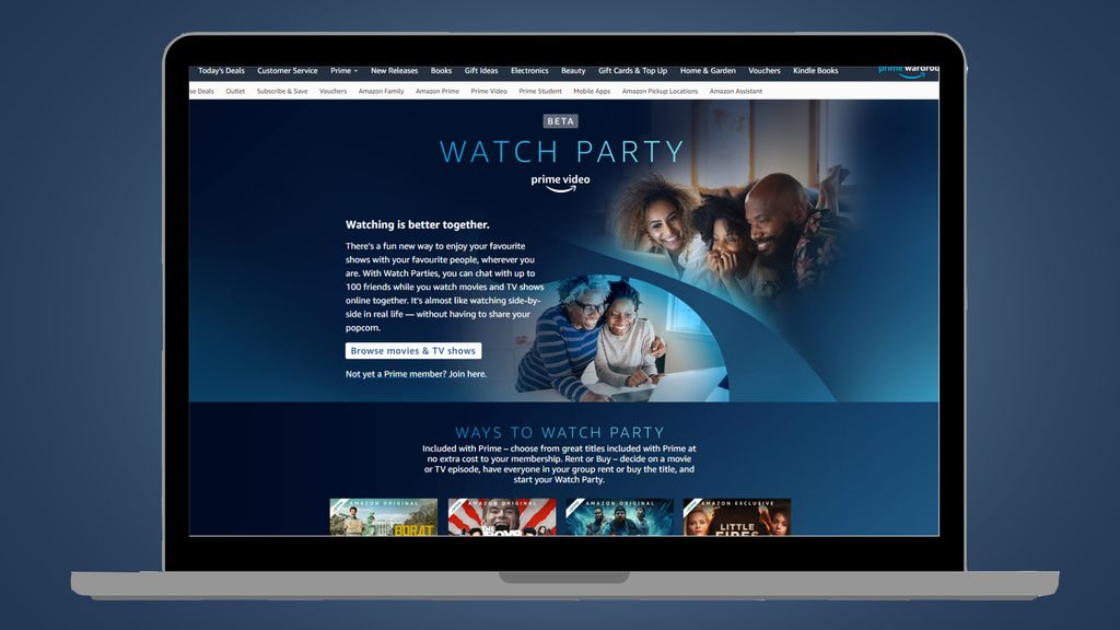 Amazon Prime Video Watch Party How to watch Prime Video with all your