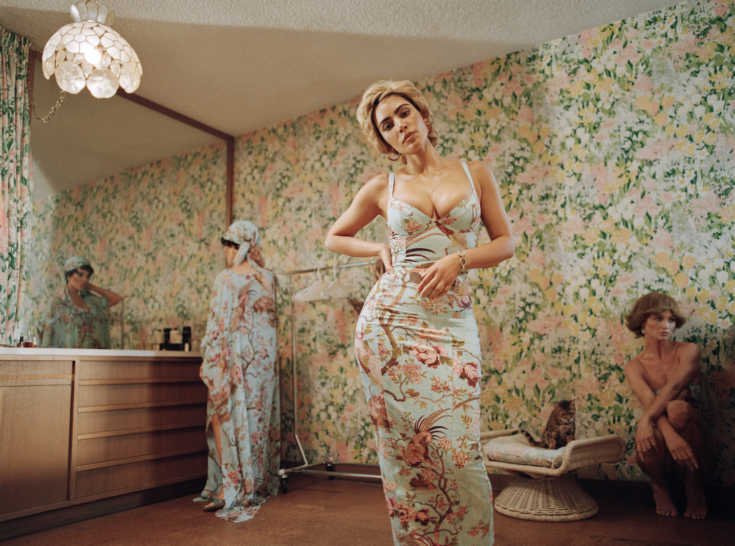 Kim Kardashian and Skims collaborate with Roberto Cavalli on animal print looks
