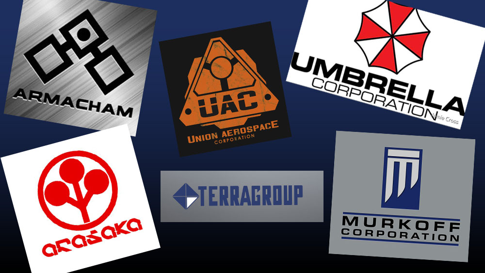 Fictional company logos from video games