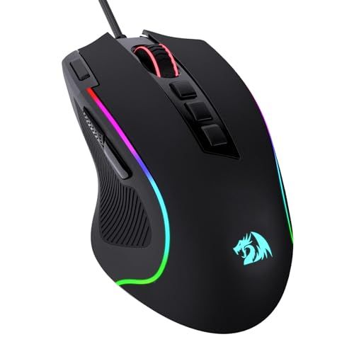 M612 Predator RGB Wired Optical Mouse With 11 Programmable Buttons