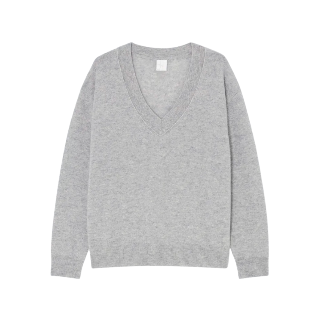 John Lewis, John Lewis Relaxed V-Neck Cashmere Jumper