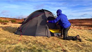 The North Face Summit Torre Egger Futurelight jacket and tent