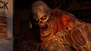 A big gross zombie