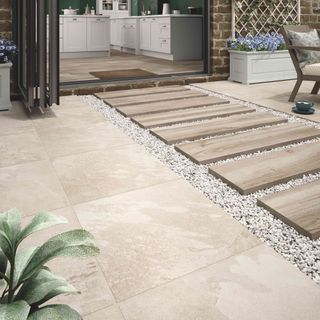 Axis Cream tiles from Tile Giant