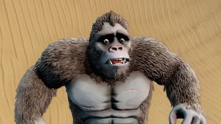 King Kong looks surprised in a screenshot from Skull Island: Rise Of Kong
