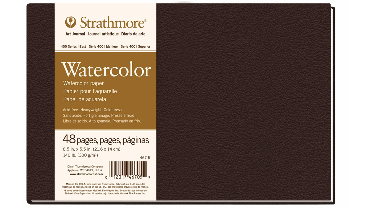 A Strathmore watercolour journal