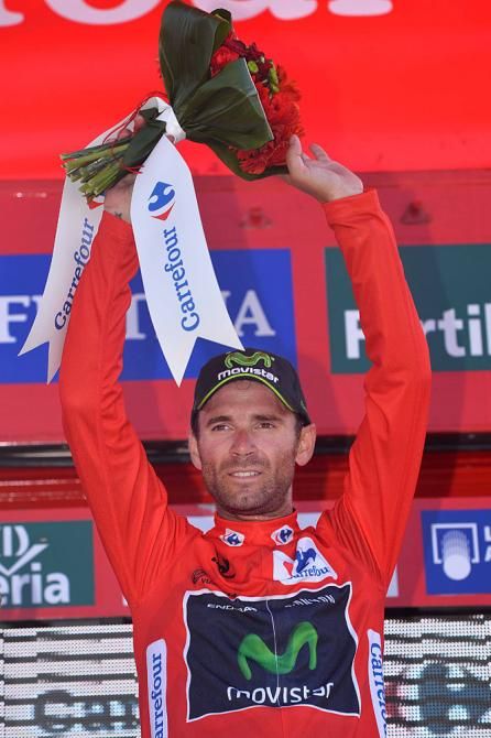 New race leader Alejandro Valverde
