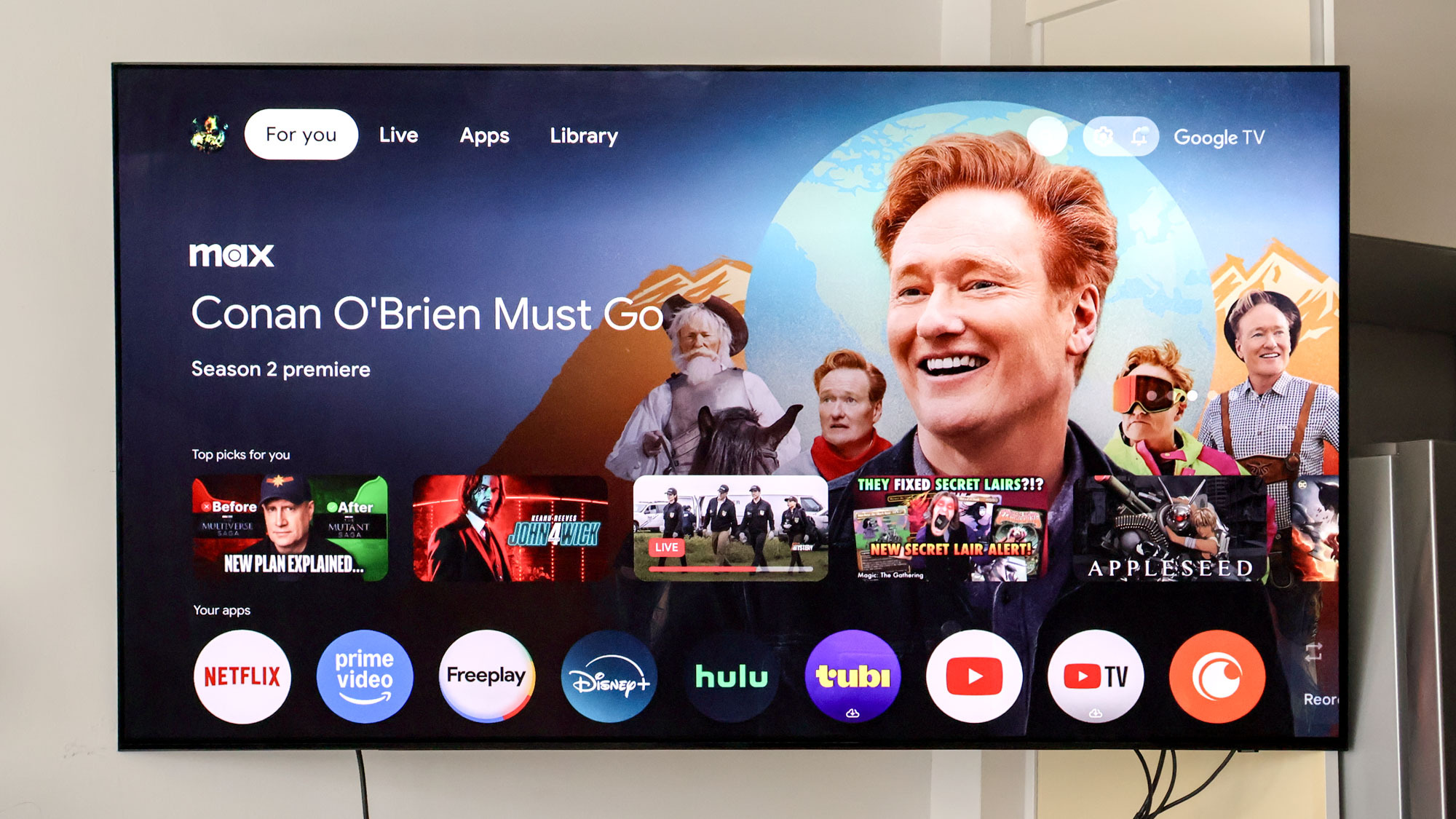 Google TV setup vs Samsung Tizen OS
