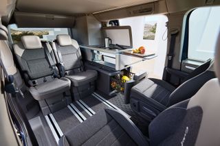 Volkswagen New California camper van interior