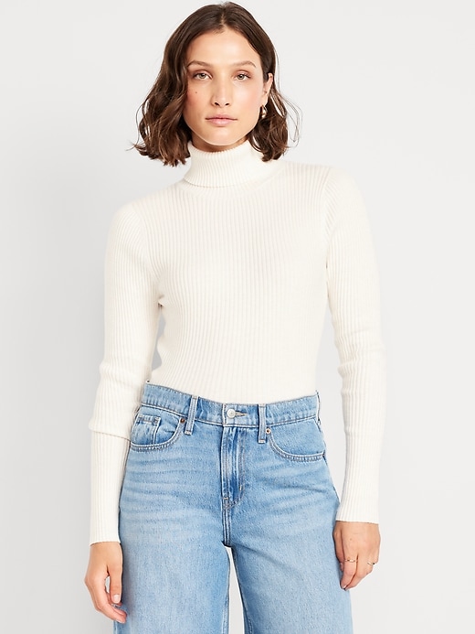 Sosoft Lite Rib Turtleneck Sweater