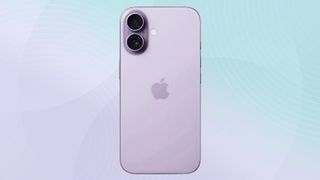 An alleged render of the iPhone 17 in purple