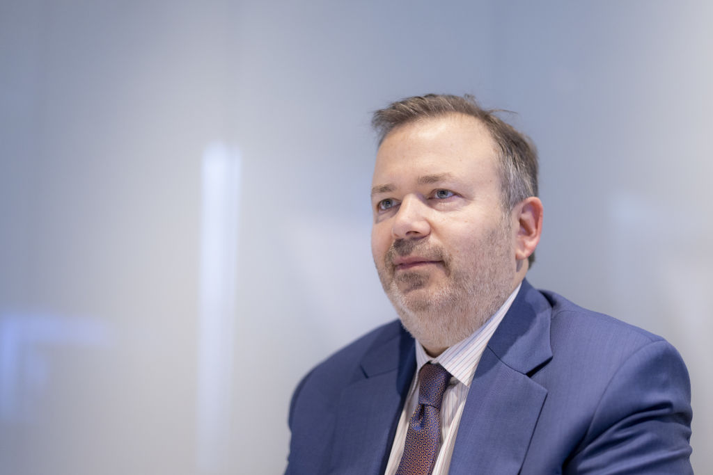 Boaz Weinstein, founder and chief investment officer of Saba Capital Management LP, during an interview in London