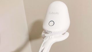 Back view of Cubo Ai Plus smart baby monitor