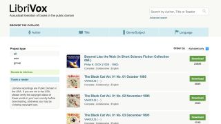 Best audiobook services: LibriVox