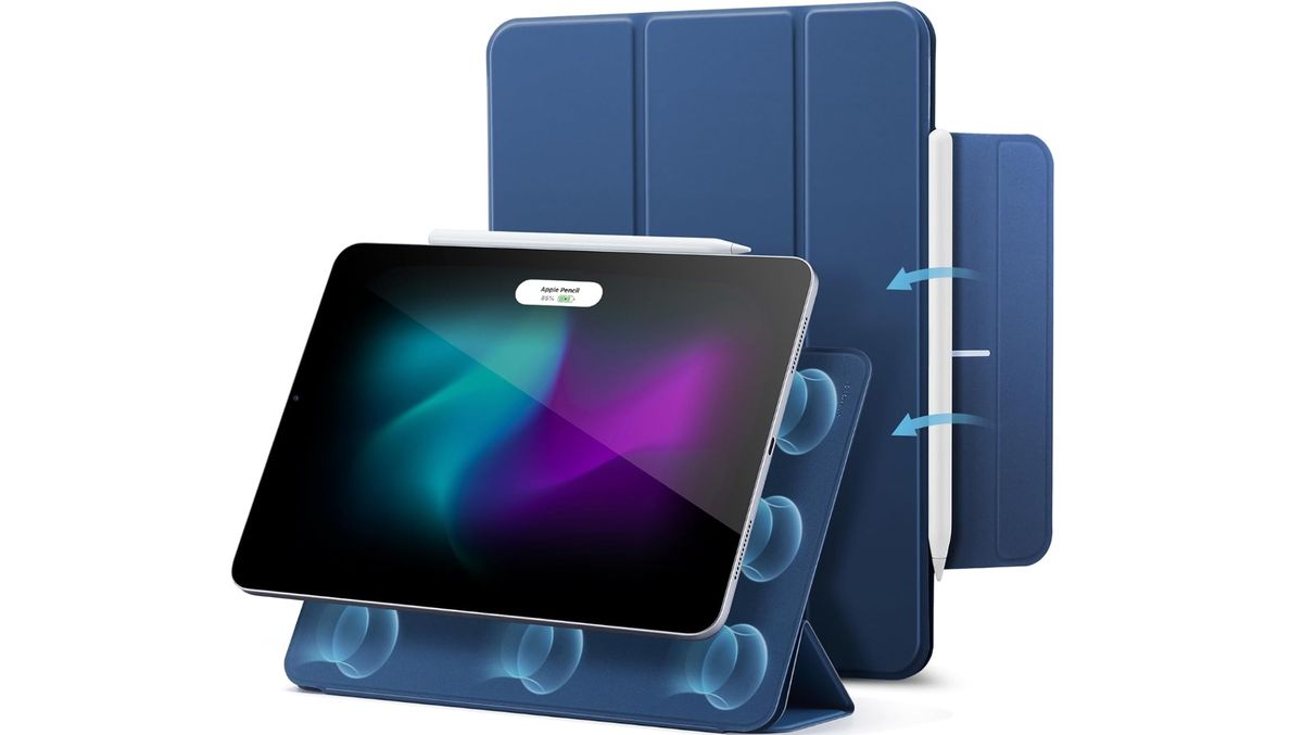 An image of a case for the rumored iPad Air 6