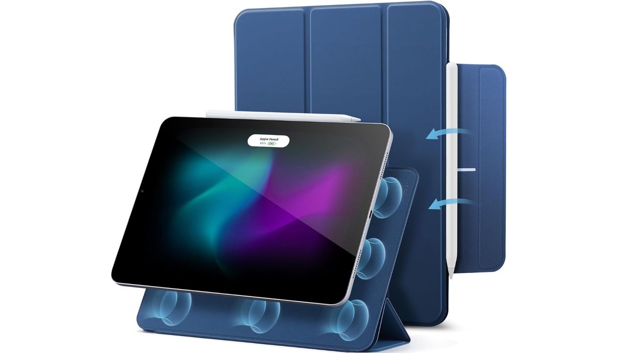 An image of a case for the rumored iPad Air 6