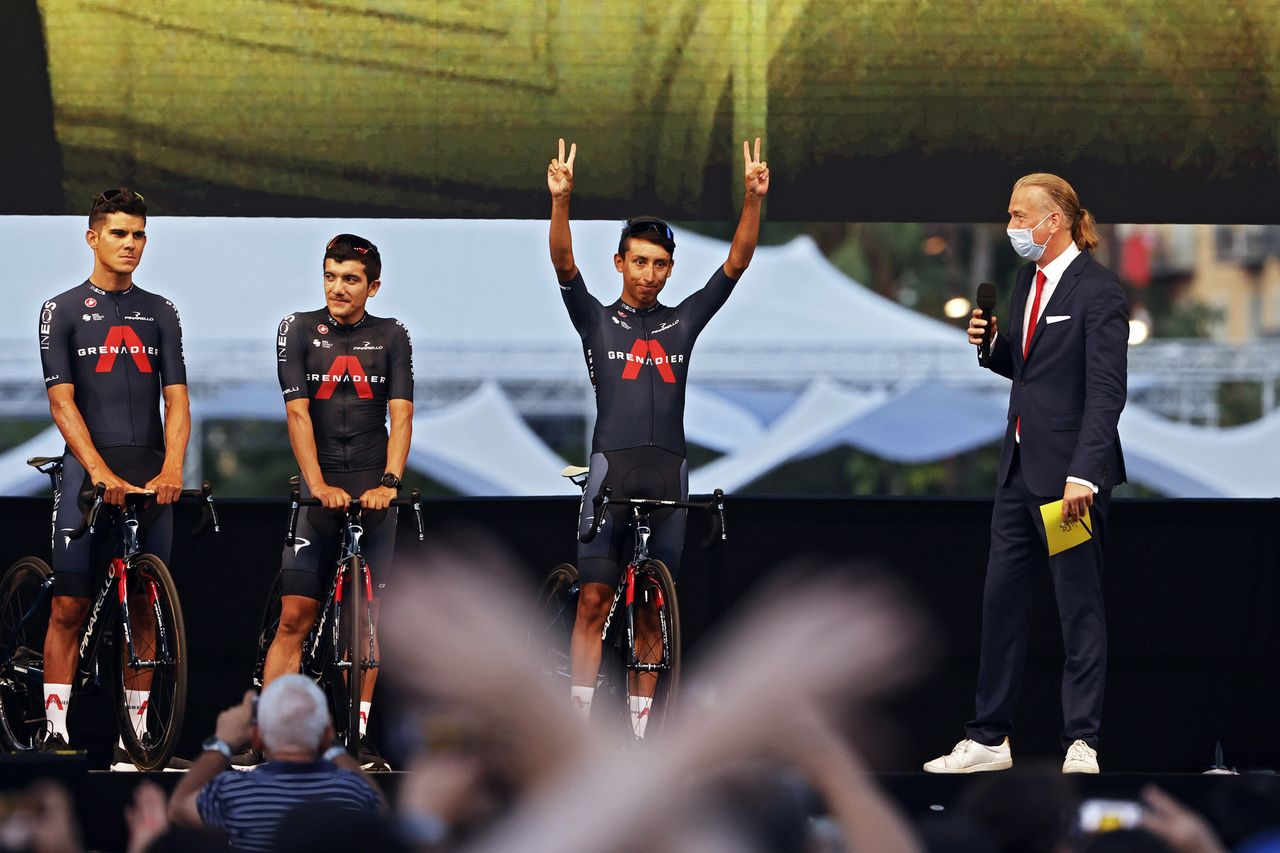 Tour de France 2020 - 107th Edition - Teams Presentation - 27/08/2020 - Egan Bernal (COL - INEOS Grenadiers) - photo Jan De Meuleneir/PN/BettiniPhoto&Acirc;&copy;2020