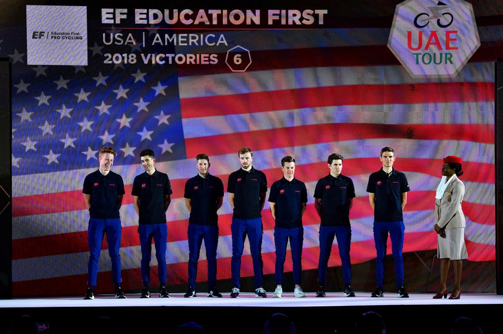 The EF Education First team
