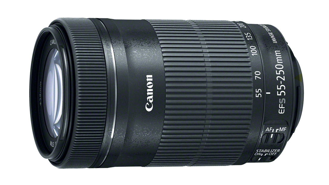 Canon 55-250mm lens