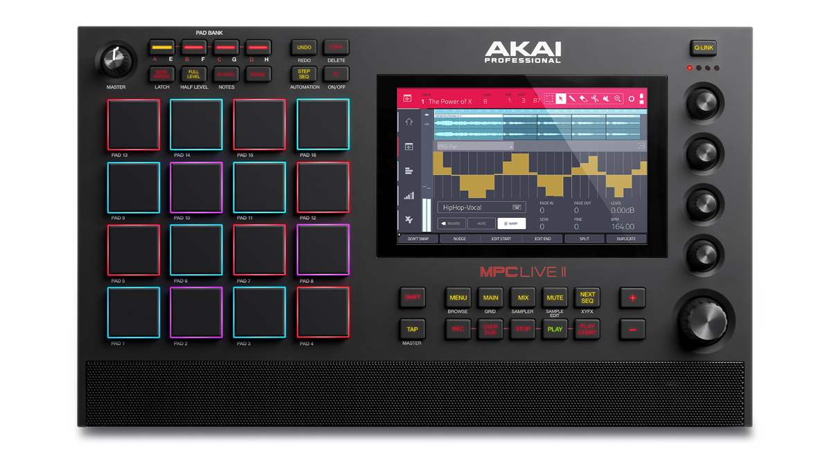 Akai's MPC Live II has built-in monitors for true standalone music