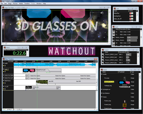 Dataton’s WATCHOUT 5.2 at ISE 2012