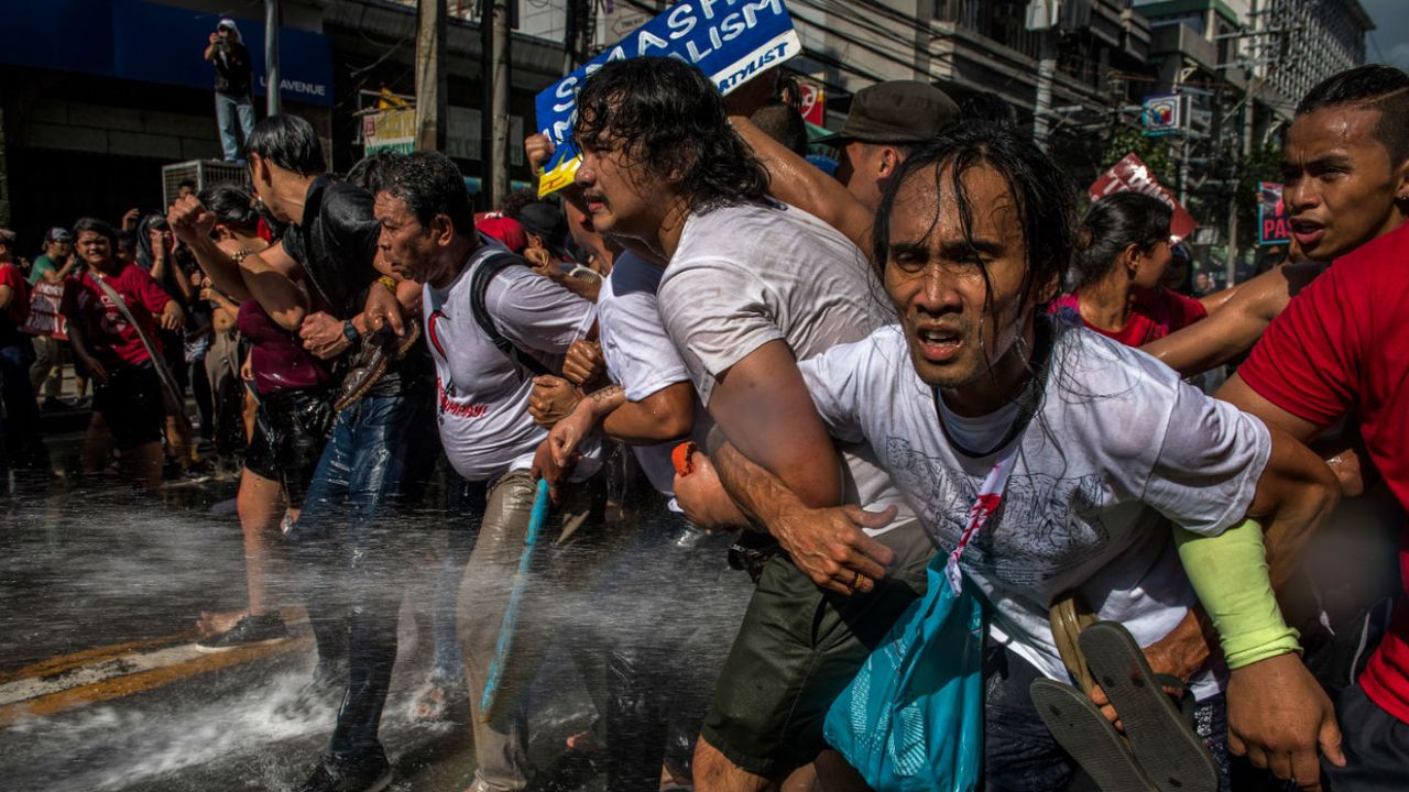 Trump protests in Manila