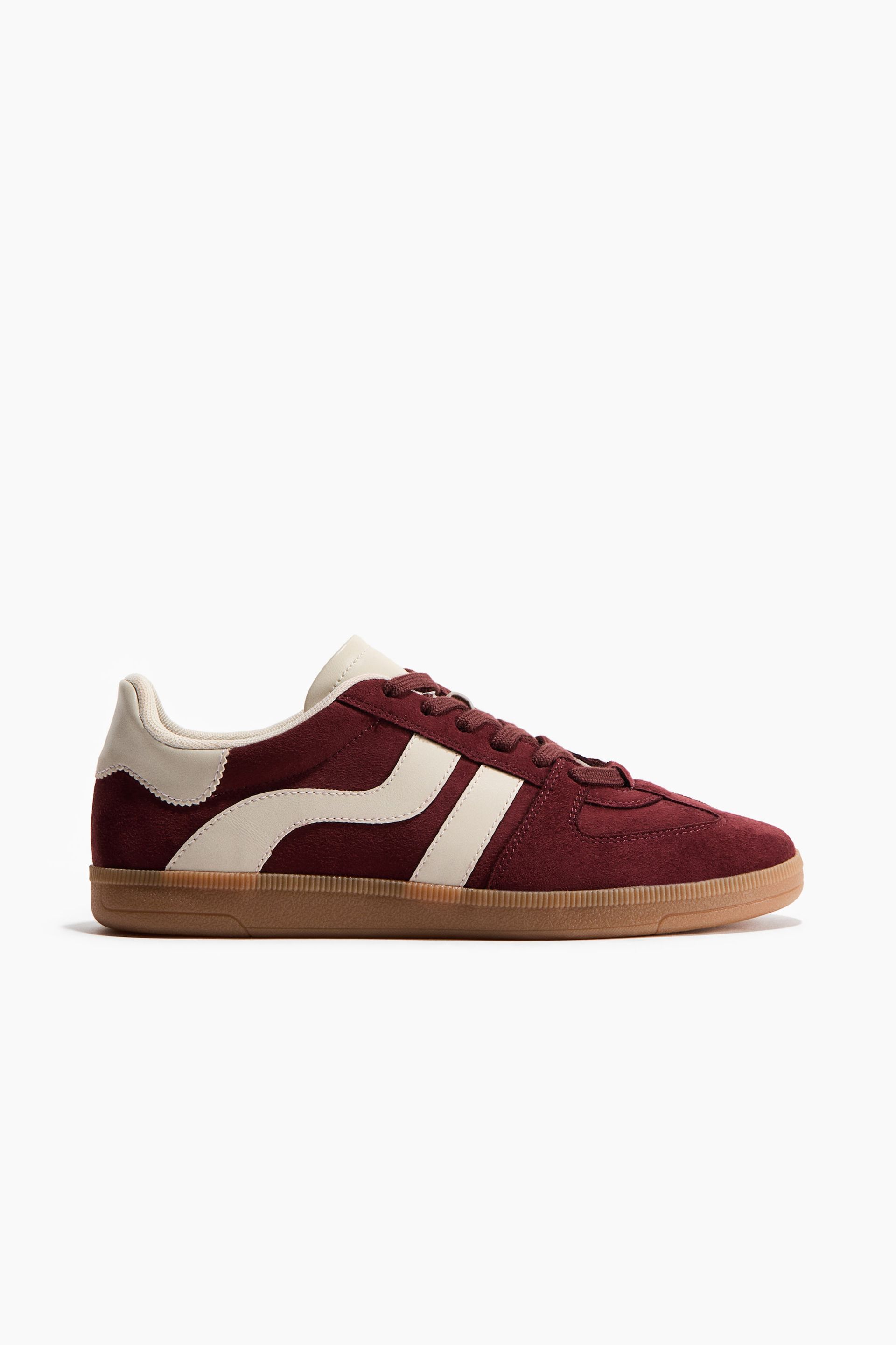 Burgundy sneaker from H&M