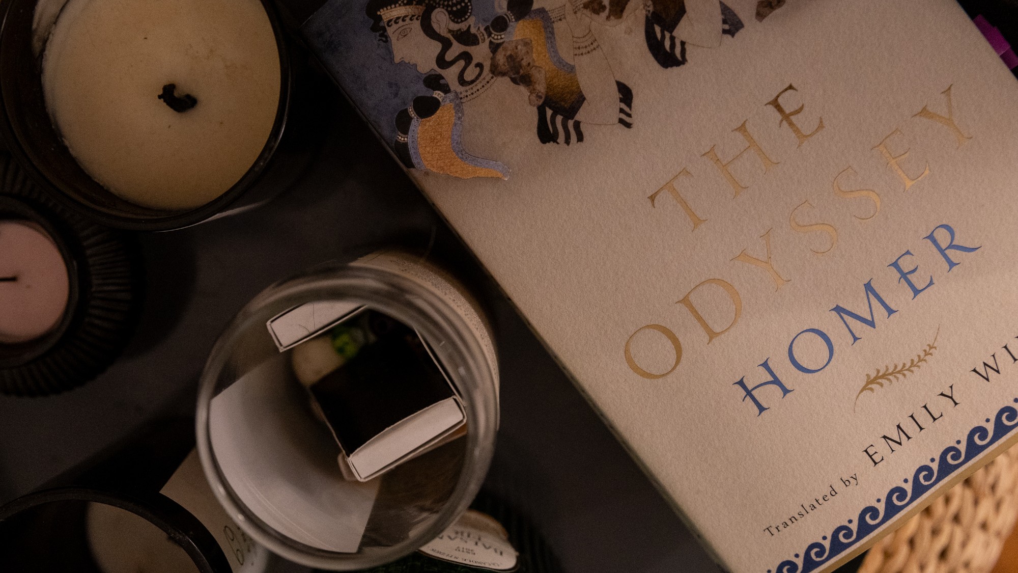 A copy of The Odyssey translated by Emily Wilson 