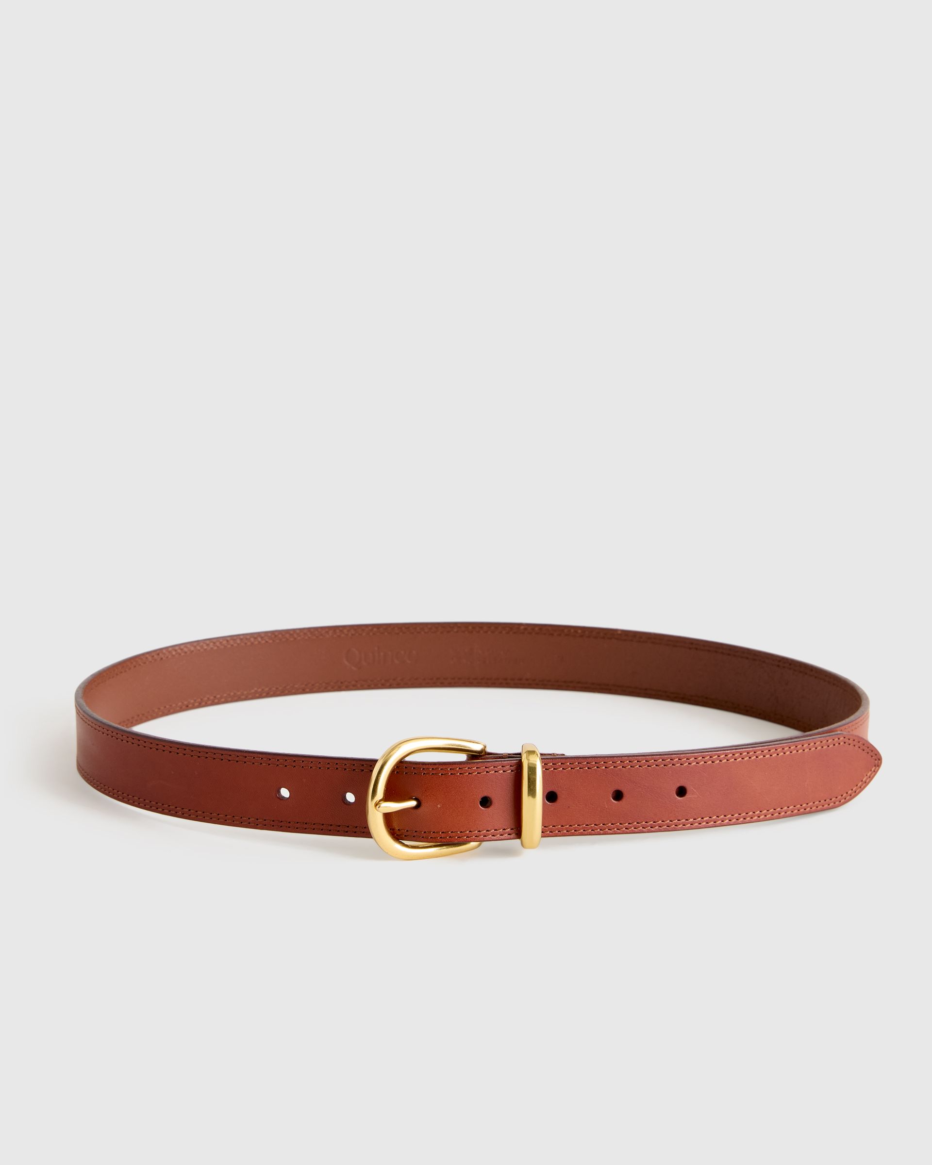 Allegra European Leather Belt