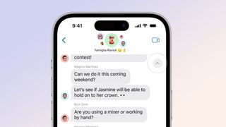 An image of iOS 17 Messages catch-up feature