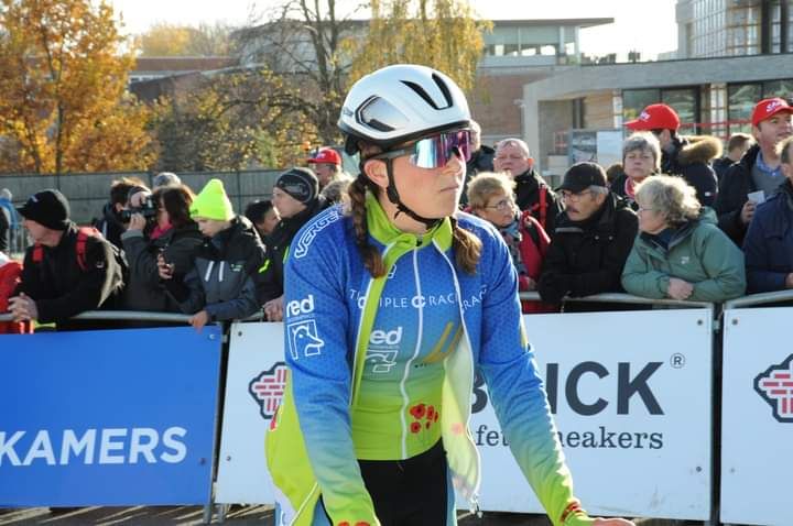 Corey Coogan-Cisek during call-ups in Kortrijk