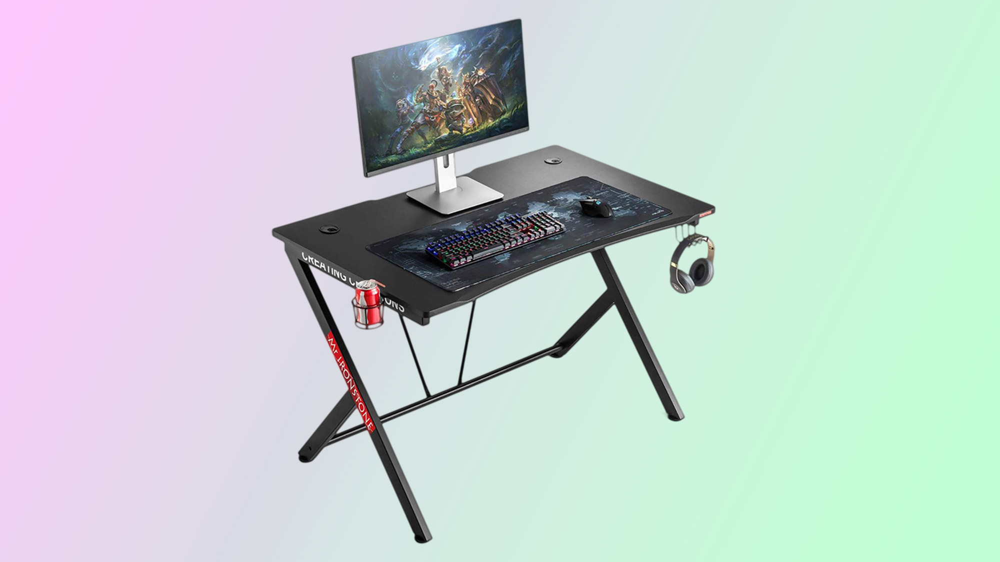 Mr Ironstone Gaming Desk