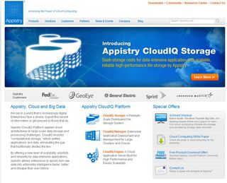Appistry has its CloudIQ servers to help you scale up or down and deploy your applications across a hybrid cloud.