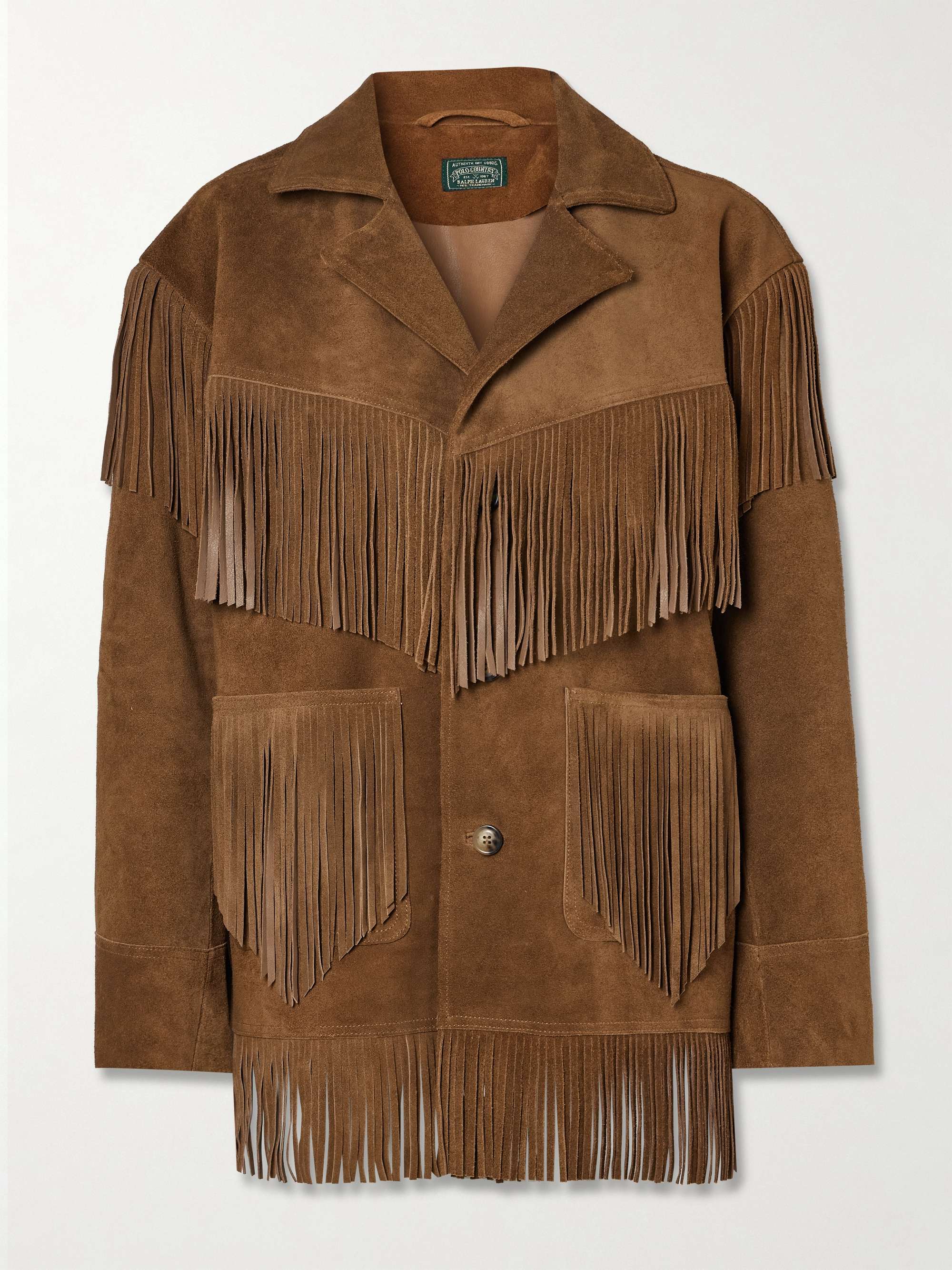 Fringed Suede Jacket