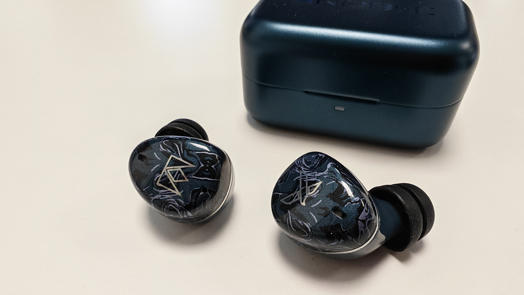 The Noble Osprey, alongside other Noble earphones. 