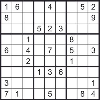 Sudoku puzzle