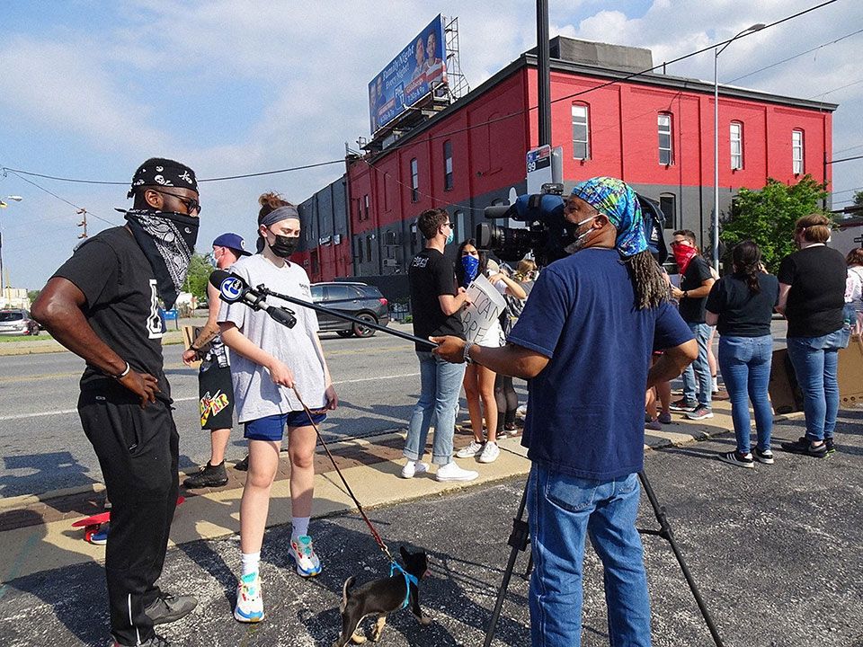 WPVI Action News protest coverage