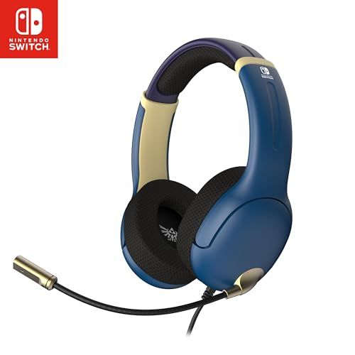 PDP Gaming Airlite Wired Stereo Headset With Noise-Cancelling Mic