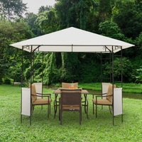 Outsunny 3 x 3 Meters Patio Garden Metal Gazebo | £118.71 at Amazon