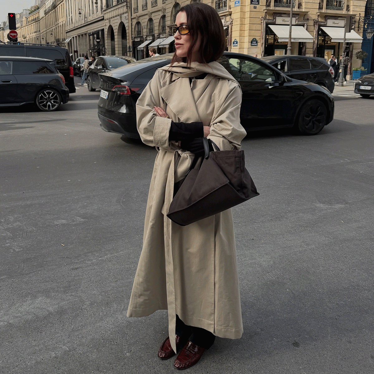 Annabel Rosendahl wearing The Row.