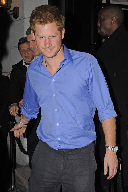 Prince Harry - Prince Harry parties with mystery blonde - Marie Claire - Marie Claire UK