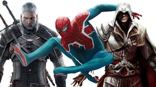 History of open world game design on PlayStation; characters from video games, including Spider-Man