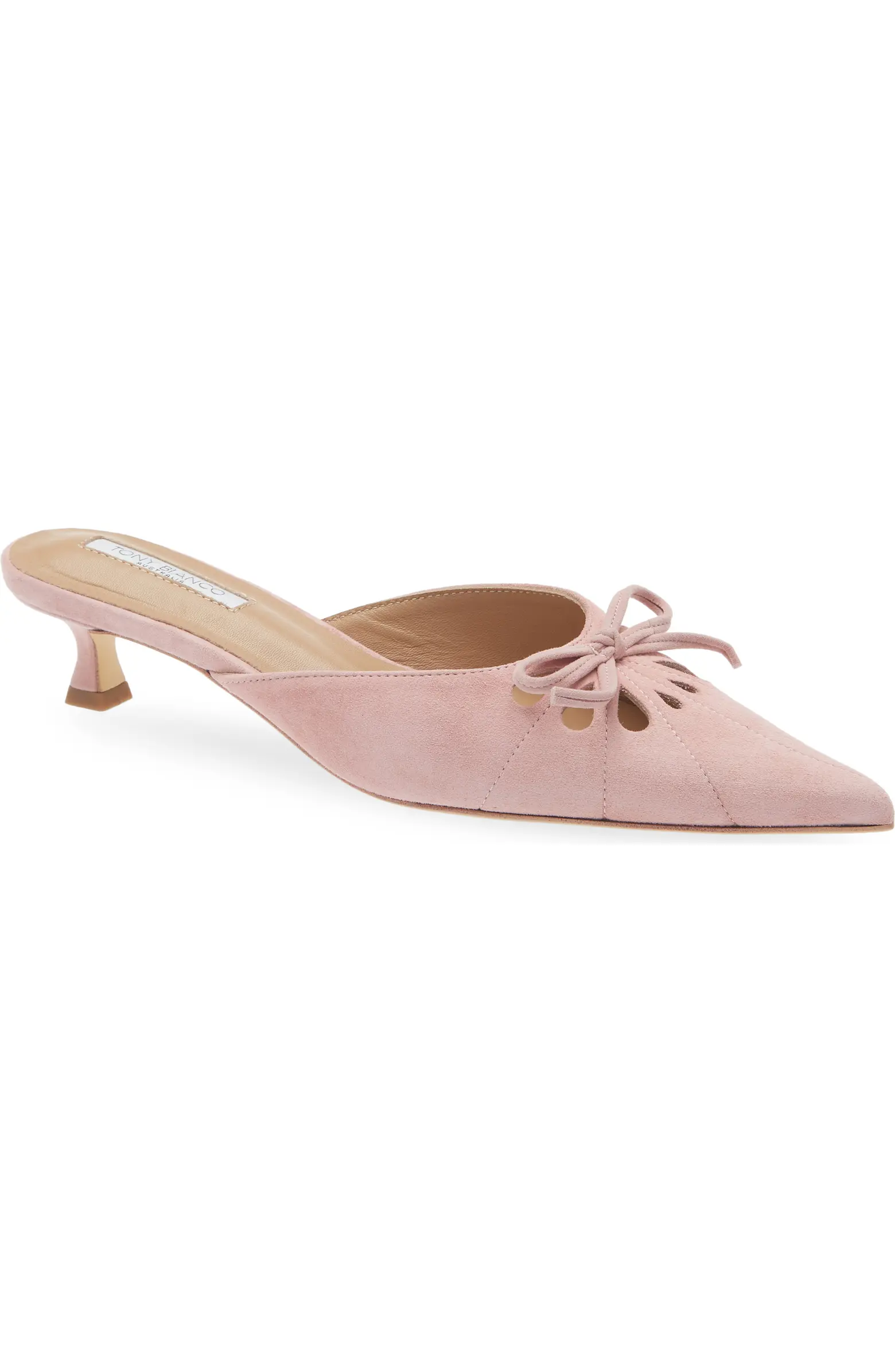 Tony Bianco, Cammie Pointed Toe Kitten Heel Mule