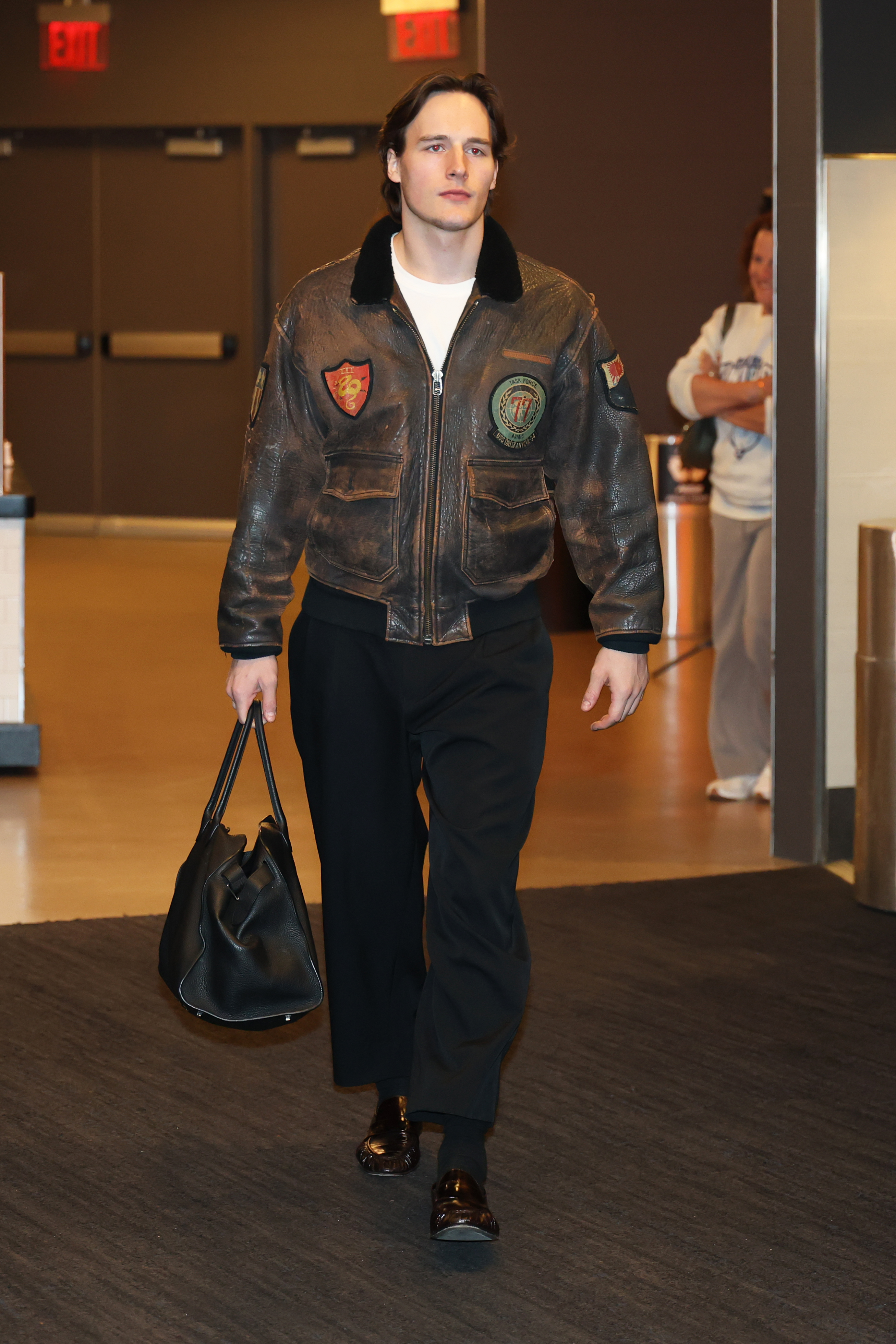 Knicks player Tyler Kolek.