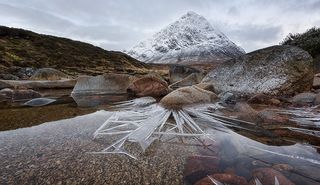 Ice Spikes, Glencoe, Scotland