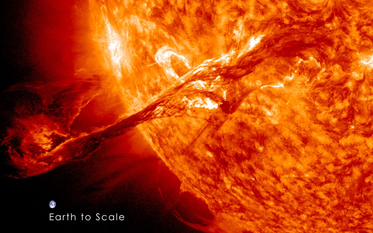 Solar Prominence Aug. 31, 2012