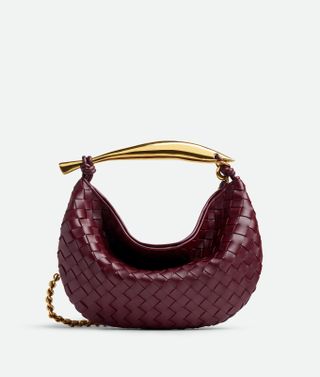 Women's sardine with chain in Barolo