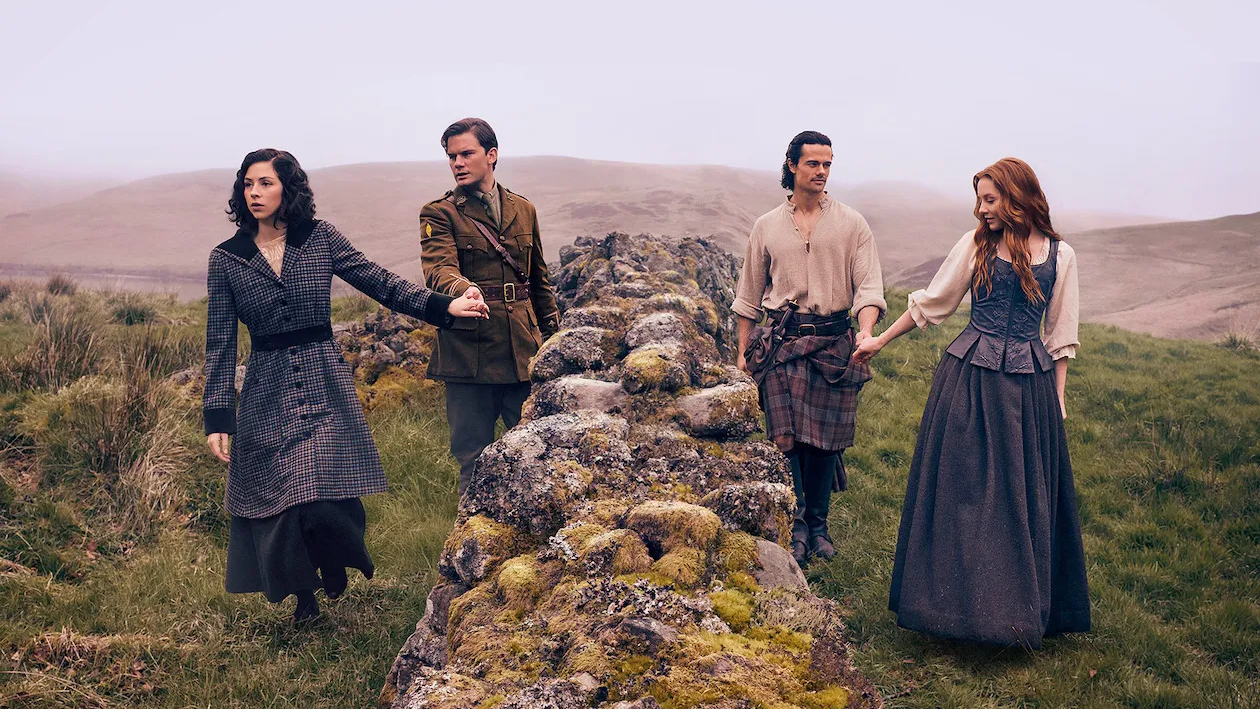 The main cast of Outlander: Blood of my Blood.