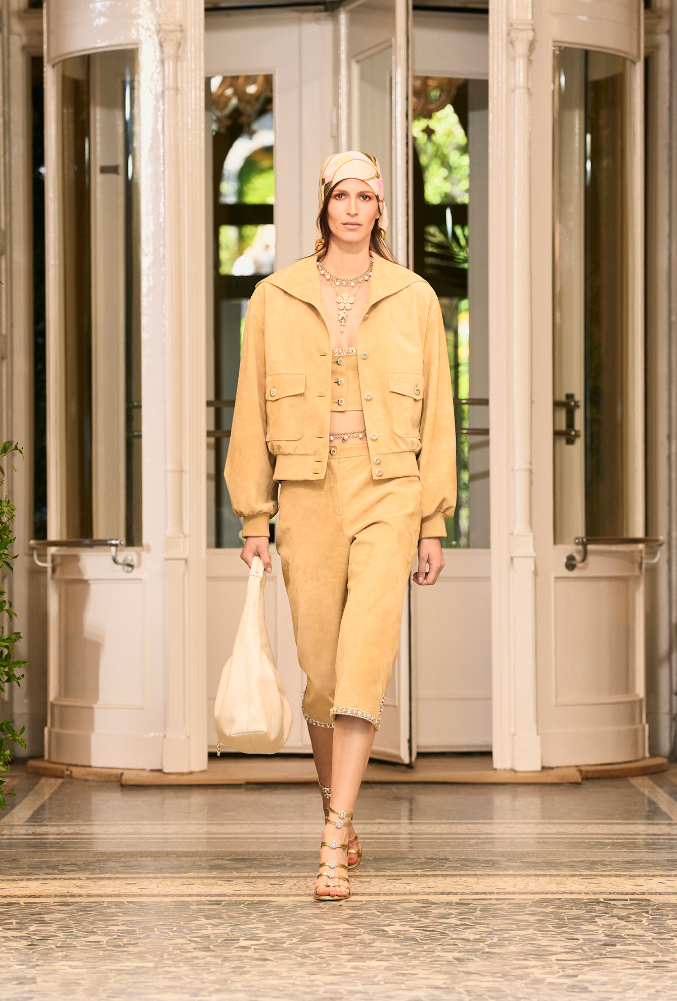A model wore Margot&#039;s vest on the Chanel Resort 2026 runway